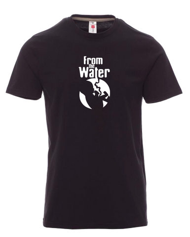 T-shirt - From the water back to the water - Black